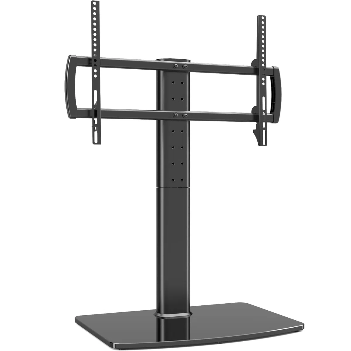 Support Universel Pieds Télé de 40 à 86 Pouce avec Réglable en Hauteur, Rotation de +/- 55 degrés pour TV Ecran LED LCD Plasma