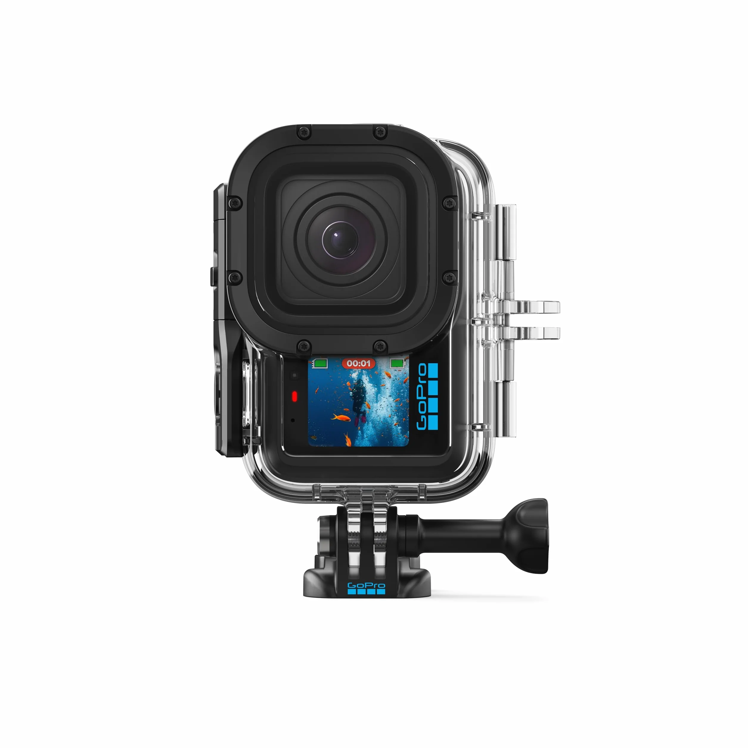 Boîtier de Protection (Boîtier de plongée et de Protection étanche pour caméra/pour modèles Mission 1 Pro et Mission 1) – Accessoire Officiel GoPro