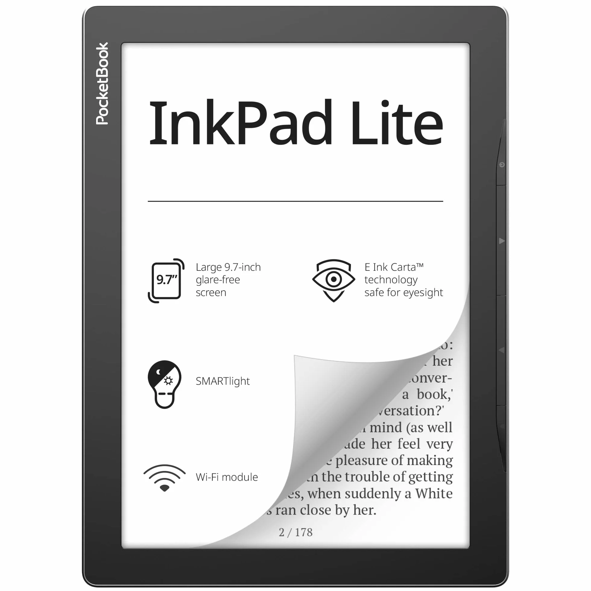 Pocketbook InkPad Lite - Mist Gris