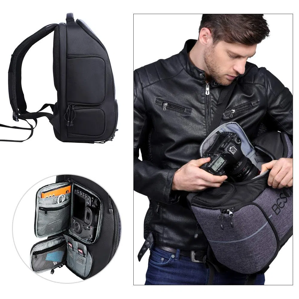 Beschoi Waterproof SLR Camera Backpack
