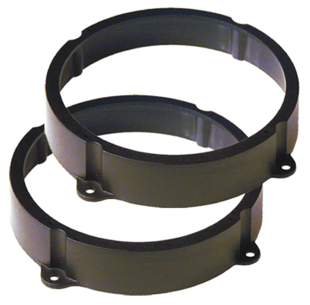 Kit de 6 boîtiers ALPINE Woofer et Tweeter compatibles pour Alfa 147, Alfa 159, Fiat Idea, Lancia Y, Musa avec 2 supports avant, 2 supports arrière et 4 connecteurs haut-parleurs
